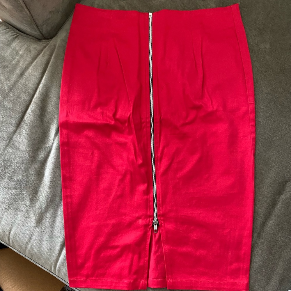 Zombie Kitten Red Starburst Pinup Retro Skirt M - Picture 3 of 9
